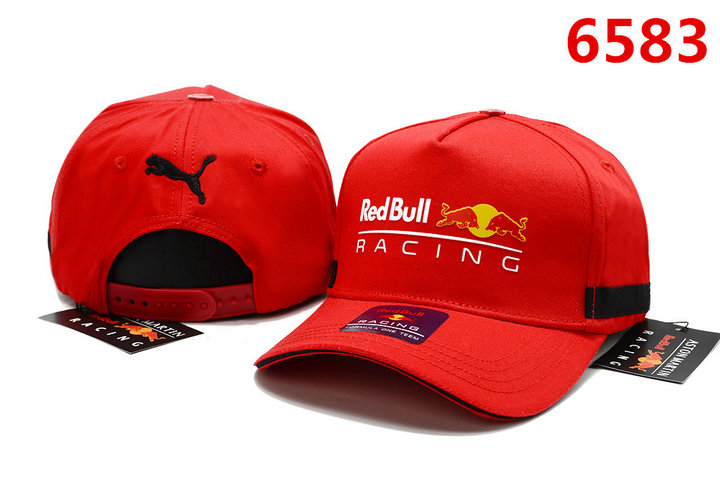 Casquette rayures Red Bull Racing Séchage Rapide Unisexe